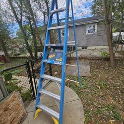 8ft Werner Step Ladder New