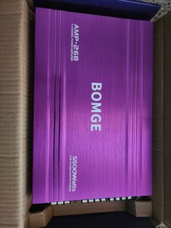 Car amplifier (Bomge 5500 watts )