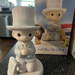 Precious moments mint condition kept in curio cabinet