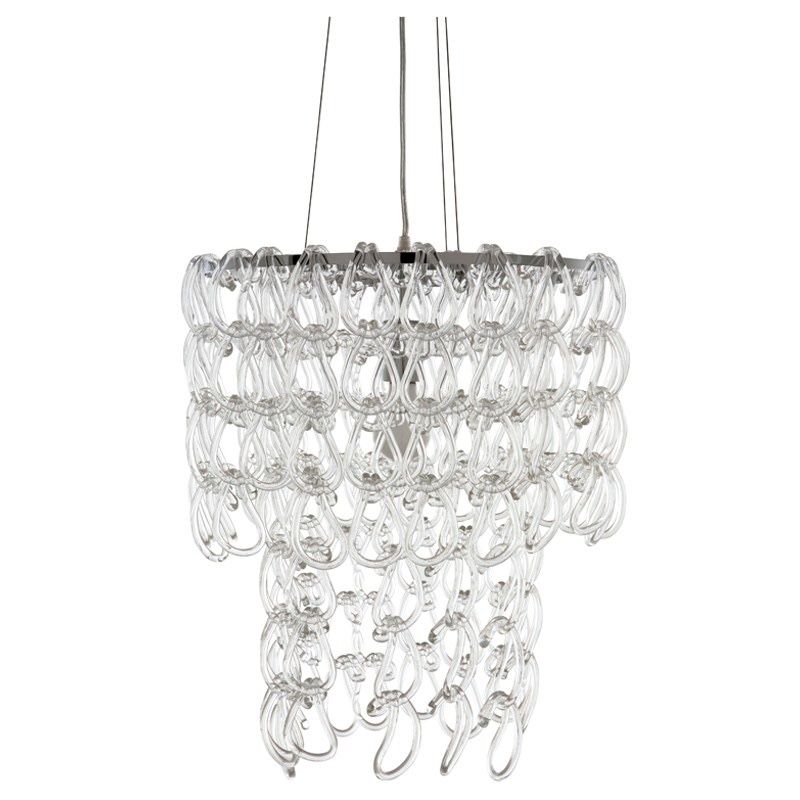 Z Gallerie Glass Link Chandalier
