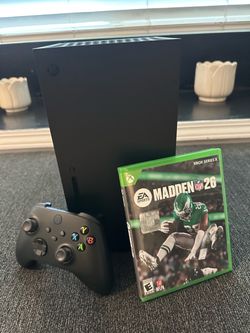Xbox Series X Console with Controller and Madden NFL 26