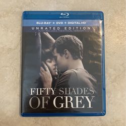 Fifty Shades Of Grey on BluRay