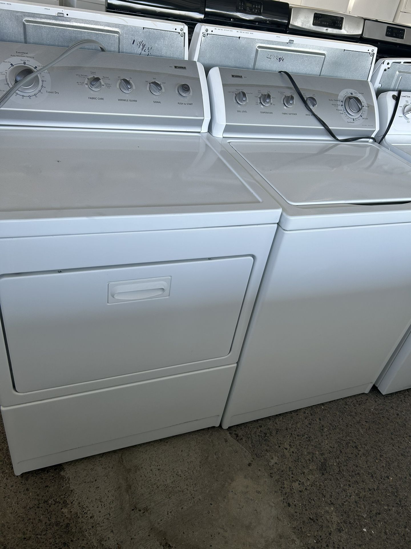 Kenmore Washer And Electric Dryer Set