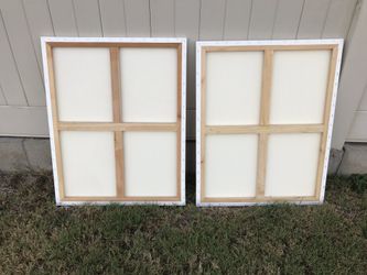 Artists canvas stalled back $30 pair