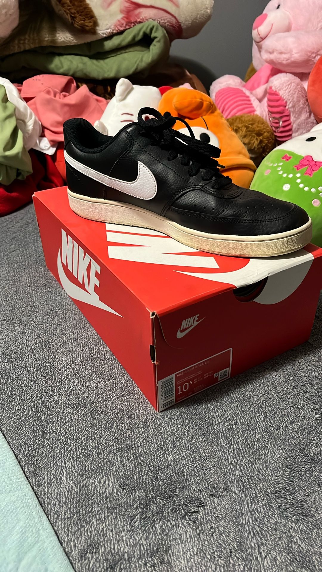 Nike Court Vision Black For Sale