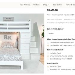 Kids Bunk Bed