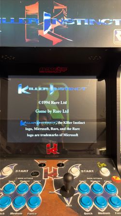 Axrade1up killer instinct 1 and 2 HTF , excellent condition