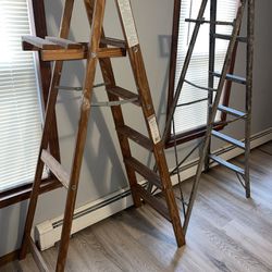 Two 6 Foot Ladders For Sale