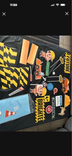 Construction party supplies