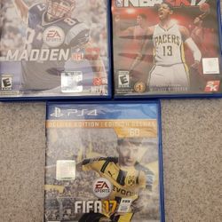 Playstation 4 (3 Games)