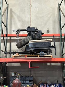 Industrial Cutoff Saw with Trailer