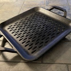 Lodge Cast Iron Chef Collection 11” Grill Pan