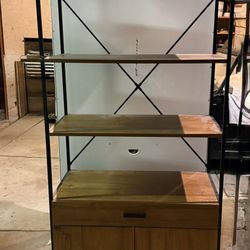 Wooden Storage shelves 
