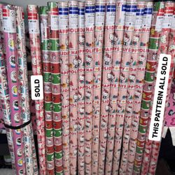 Hello Kitty Wrapping Paper!