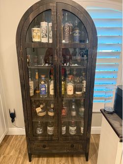 Arched Display Cabinet