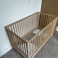 IKEA Crib + Simmons Mattress