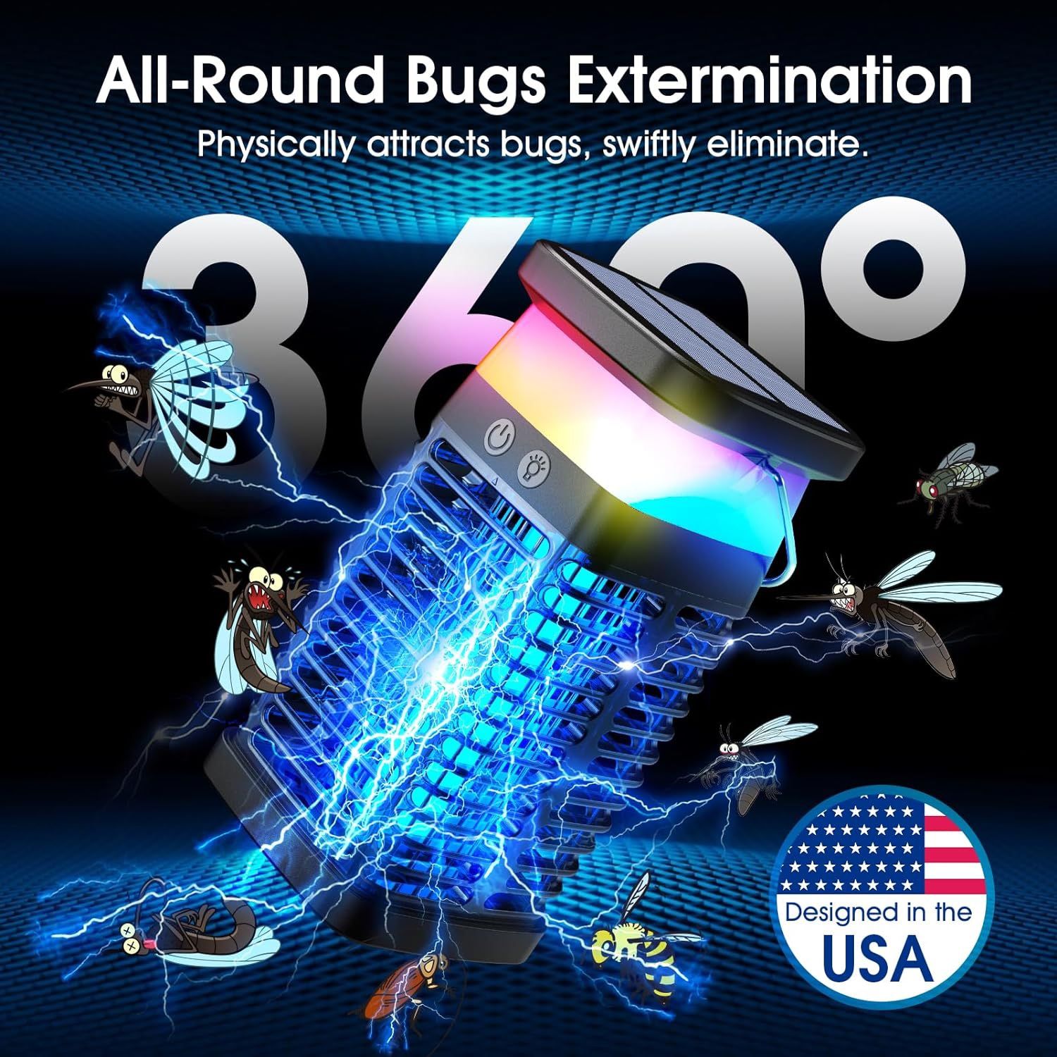 Solar Bug Zapper 