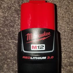 Milwaukee M12 3.0 Ah Battery