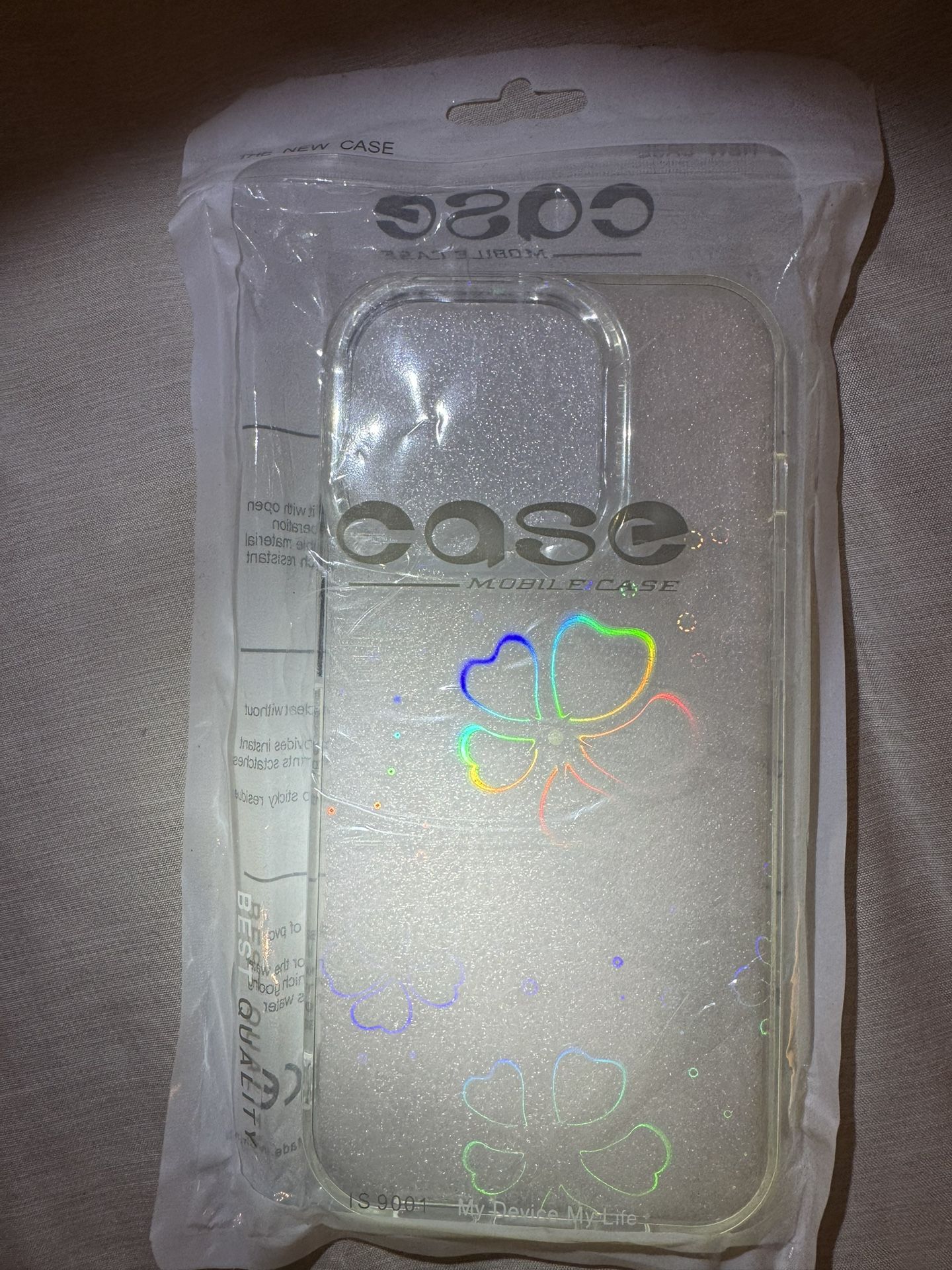 Tksaty iPhone 6.1 2023 Leaf Flower Case