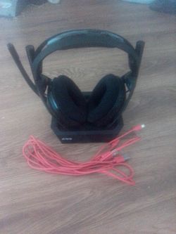 Astro A50 gaming headset and charging base