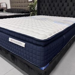 Our Most Comfortable Pillow Top Mattress Brand New !