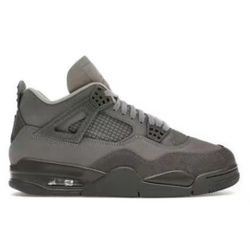 Air Jordan 4 “Cool Grey” Retro Sneakers – Classic Neutral Gray Suede Basketball Shoes