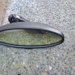 Bmw E46 M3 REAR VIEW OVAL MIRROR Oem