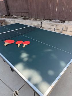 Stiga 9x 5 Folding Ping Pong Table with cover
