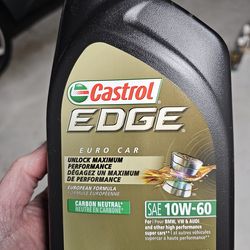 Castrol 10w-60 Motor Oil - 9 Quarts