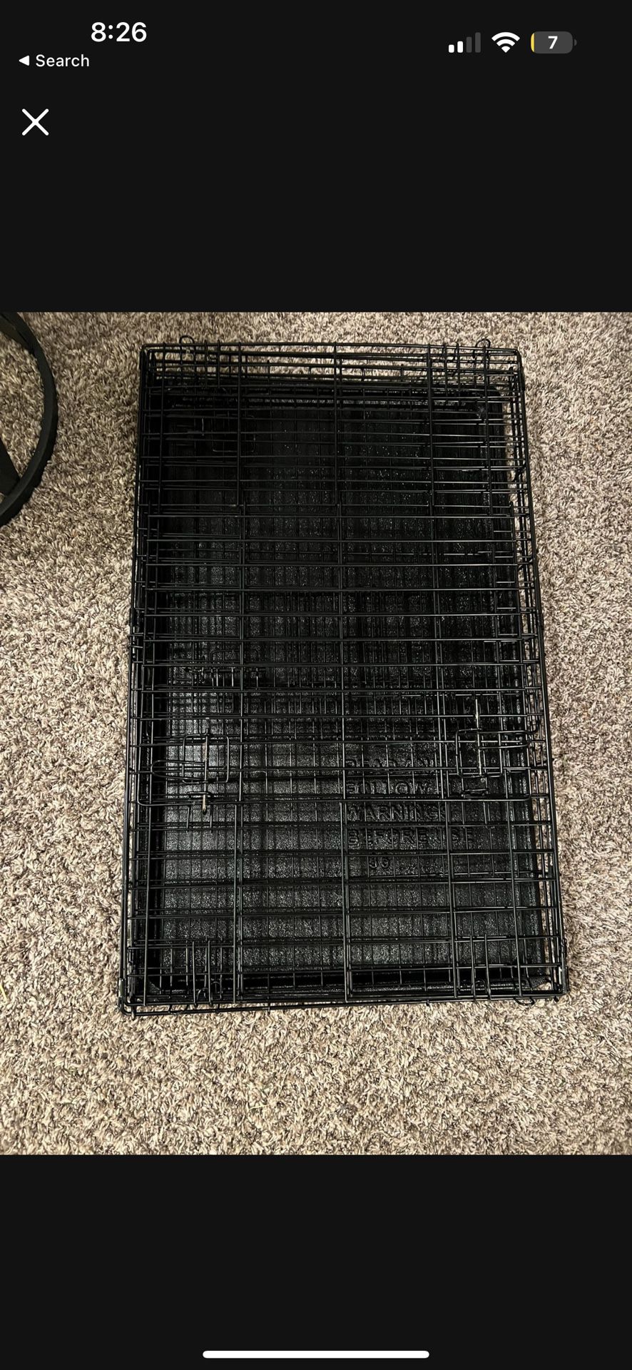 XL LARGE DOG CRATE