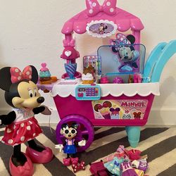FREE Minnie Mouse Ice Cream Cart + Dolls 🍦🎀