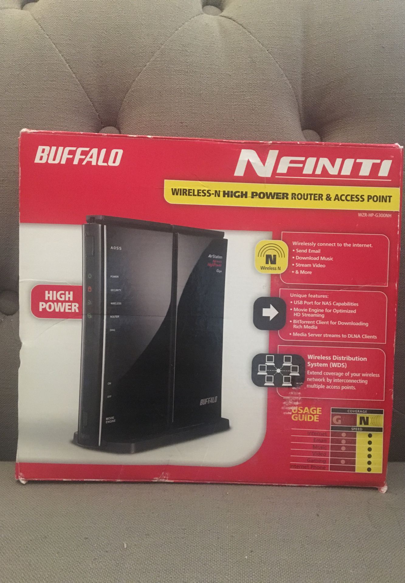 NFINITI Wireless-N High Power Router and Access Point