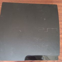 PS3 Slim Console And 1 Control 
