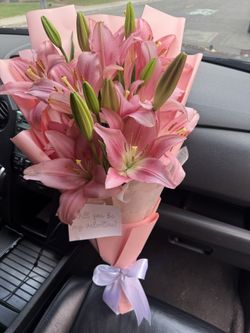Lily bouquet