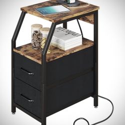 Nightstand / Side Table (charging Station)
