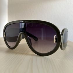 Olive Green Gradient Sunglasses - NEW