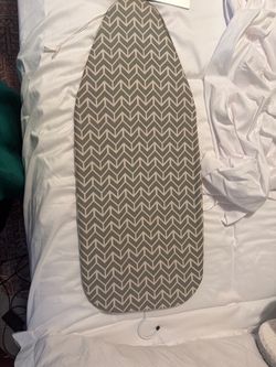 Ironing Board Cover Gray Chevron Pattern