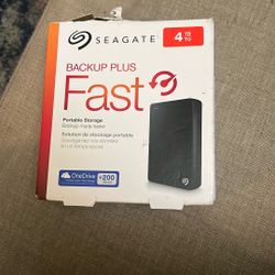 Fast 4TB/TO External Hard Drive 