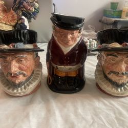 Toby Mugs Royal Doulton 