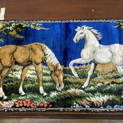 Vintage Italian Wall Tapestry