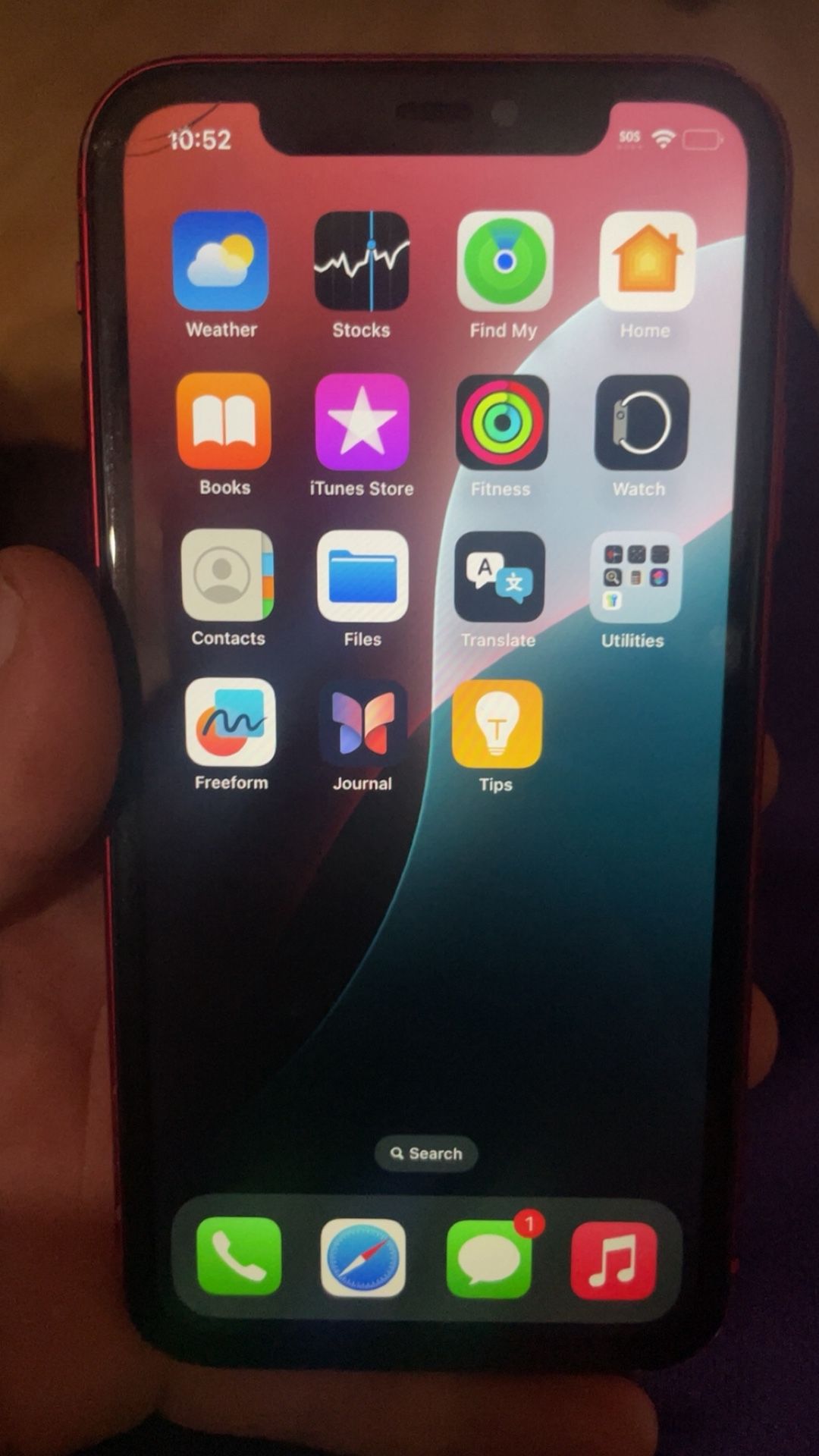 Red iPhone 11