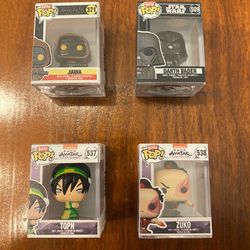 Star Wars and Avatar Funko Bitty Pops