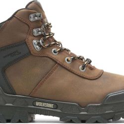 Wolverine Men's Warrior Met-Guard 6" Boot Dark Coffee Leather(12)