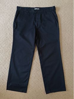 PacSun Straight Leg Men’s Chino Pants Black Size 36x32