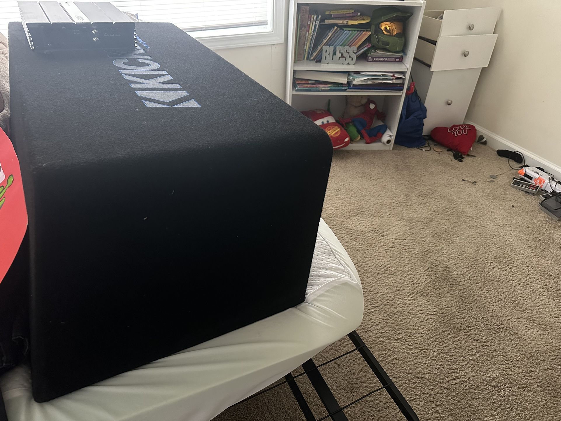 12inch Kicker Solo Barics And 2500 Watt Amp Sundown I Traded My Car In I Had This In My Lexus For 2 Months