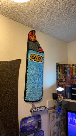 Bic lighter carpet