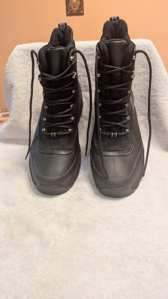 Lands' End Mens Waterproof Heavy Duty Boots Leather/Suede Size 10.5 EE NEW!