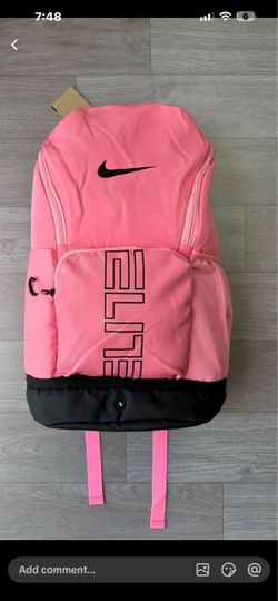 Nike elite pink backpack
