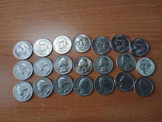 Usa quarters 200th ane 250th anniversary