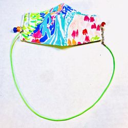 LILLY PULITZER Mermaid Lanyard Mask